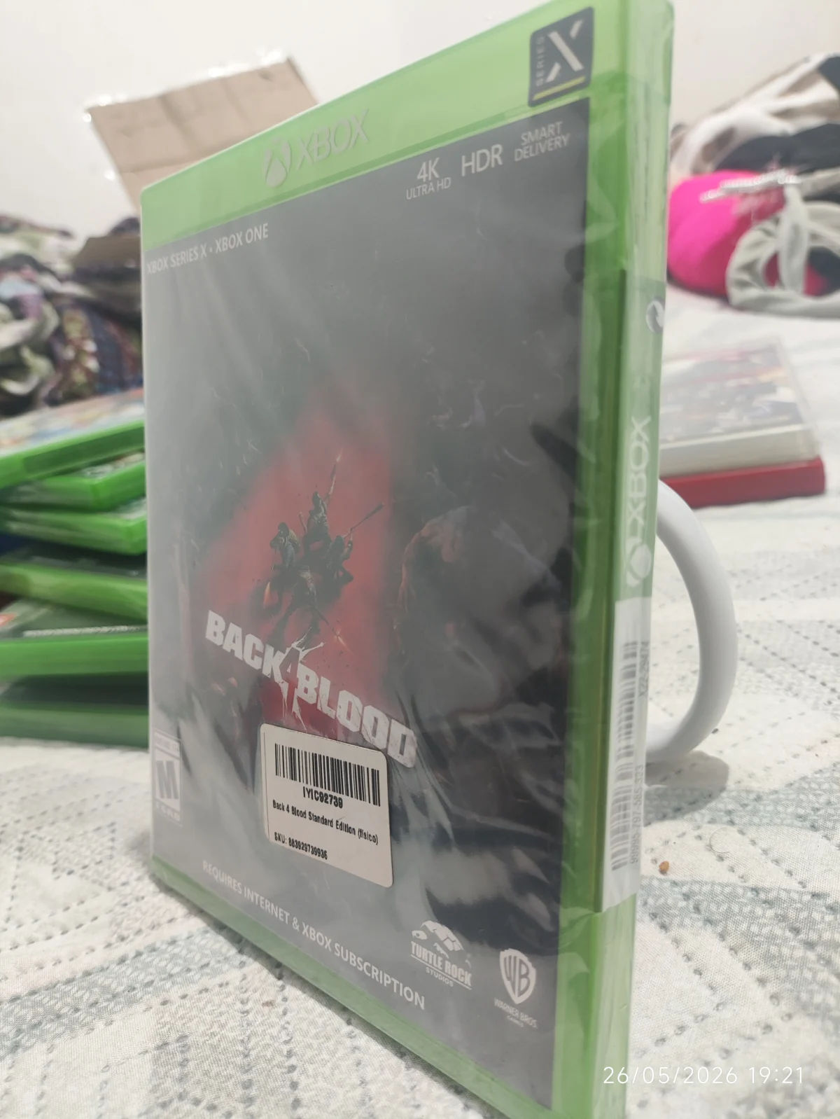 KF/ BACK4BLOOD LACRADO 39,00 SEGUIDOS DE 6,00