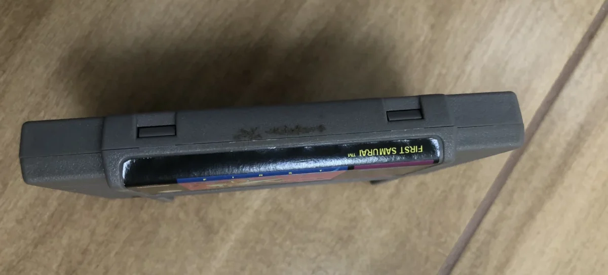B9/ A****ar /FIRST SAMURAI SNES 23,00 SEGUIDOS DE 5,00