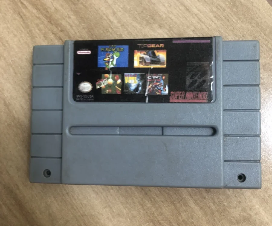 B9/SUPER 5 EM 1 SNES 39,00 SEGUIDOS DE 5,00