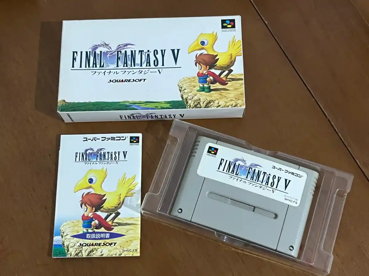 CX/ 100%ORIGINAL FINAL FANTASY V  67,00 SEGUIDOS DE 10,00