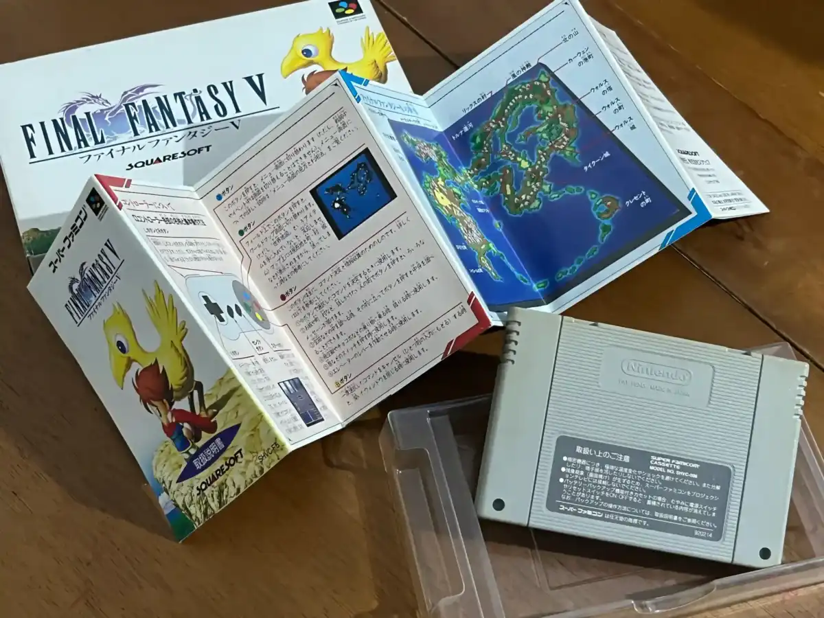 CX/ 100%ORIGINAL FINAL FANTASY V  67,00 SEGUIDOS DE 10,00