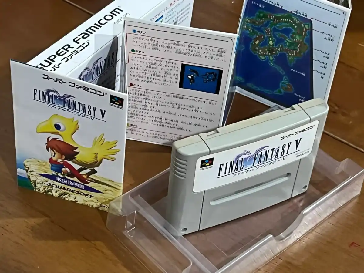 CX/ 100%ORIGINAL FINAL FANTASY V  67,00 SEGUIDOS DE 10,00