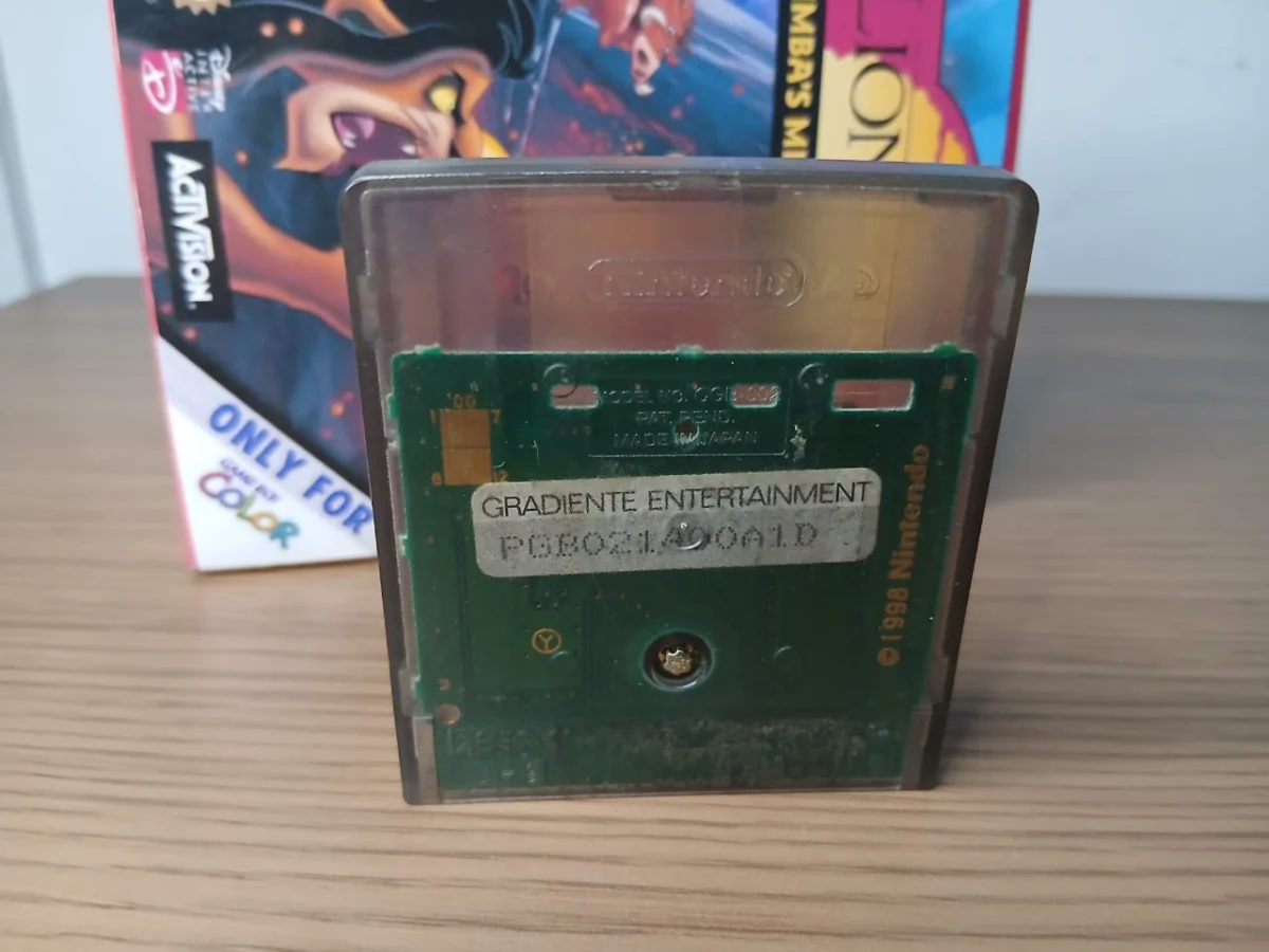 FH/ Original Rei Leão Game Boy Color 59,00 SEGUIDOS DE 5,00
