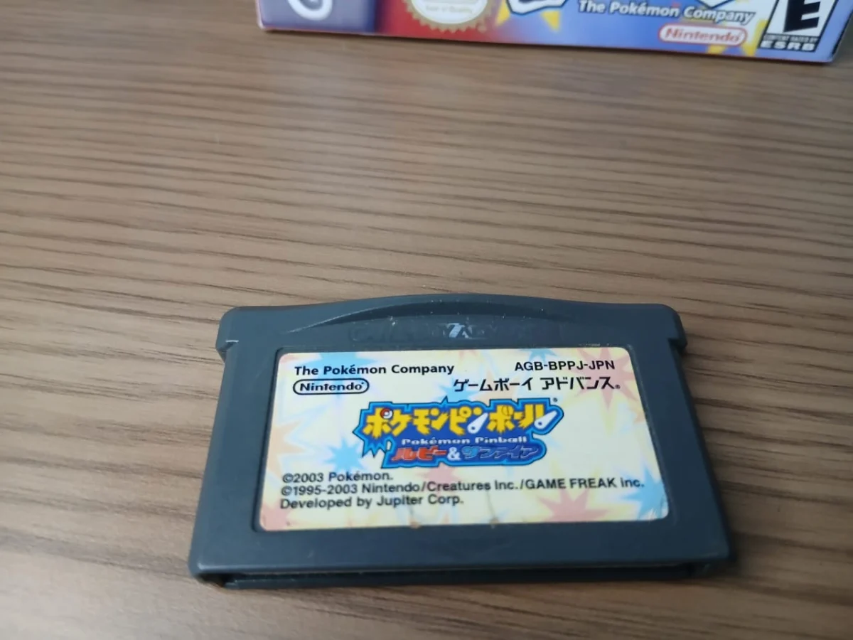 FH/ Original Pokémon Pinball Ruby Sapphire GBA 67,00 SEGUIDOS DE 10,00