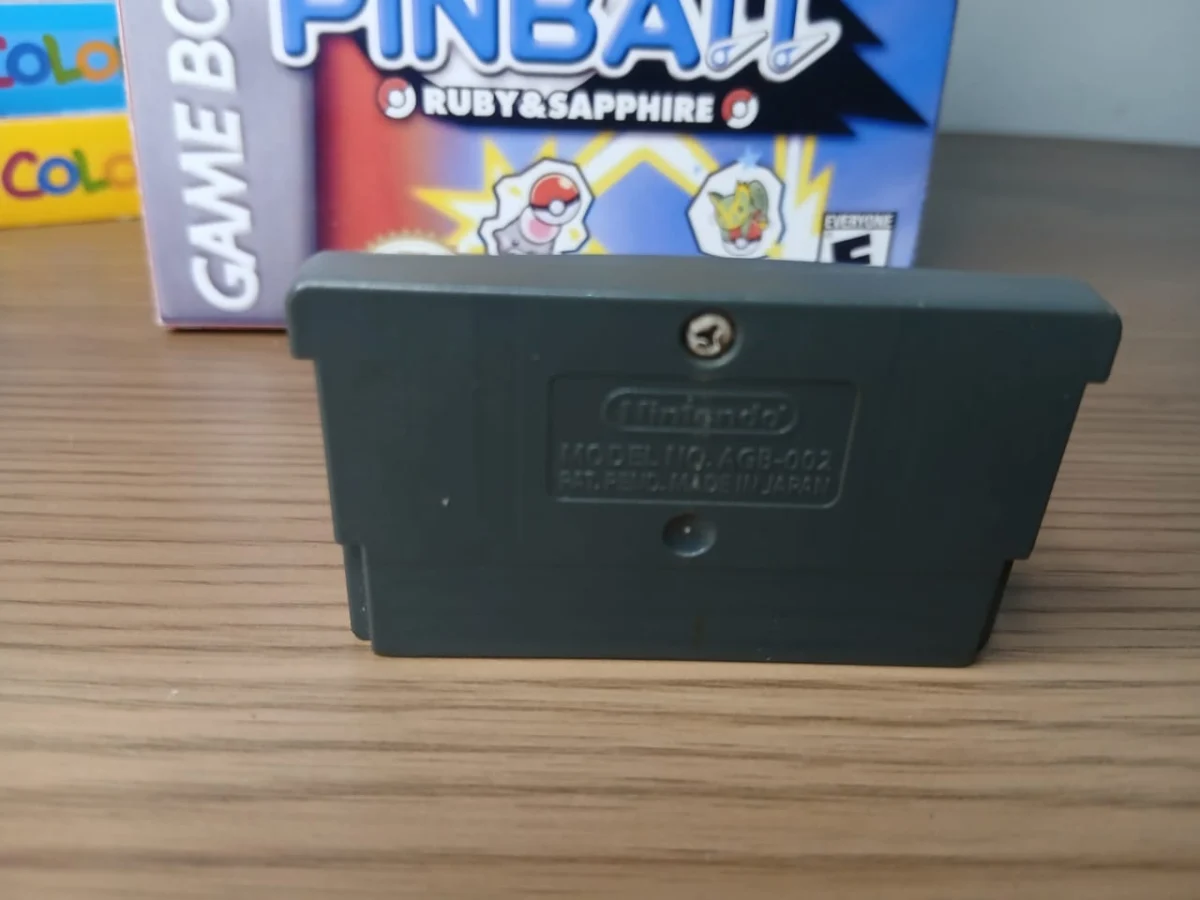FH/ Original Pokémon Pinball Ruby Sapphire GBA 67,00 SEGUIDOS DE 10,00