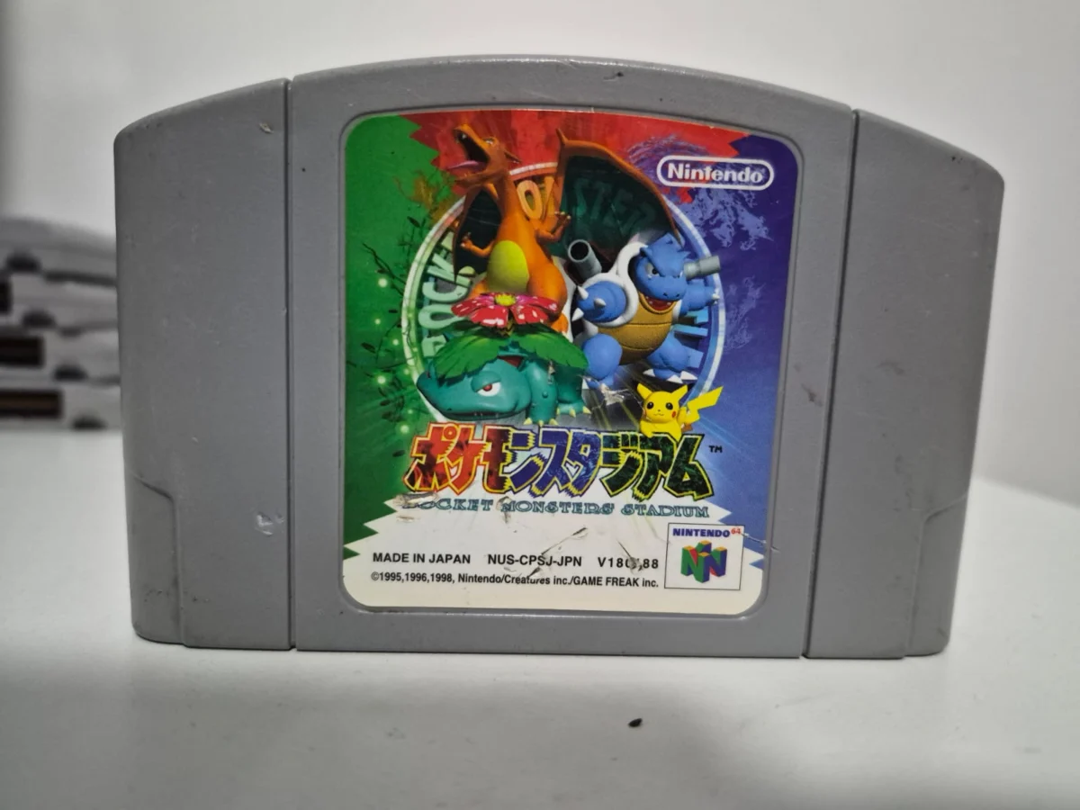 JD/ M********NO /ORIGINAL POKEMOM STADIUM  38,00 SEGUIDOS DE 6,00
