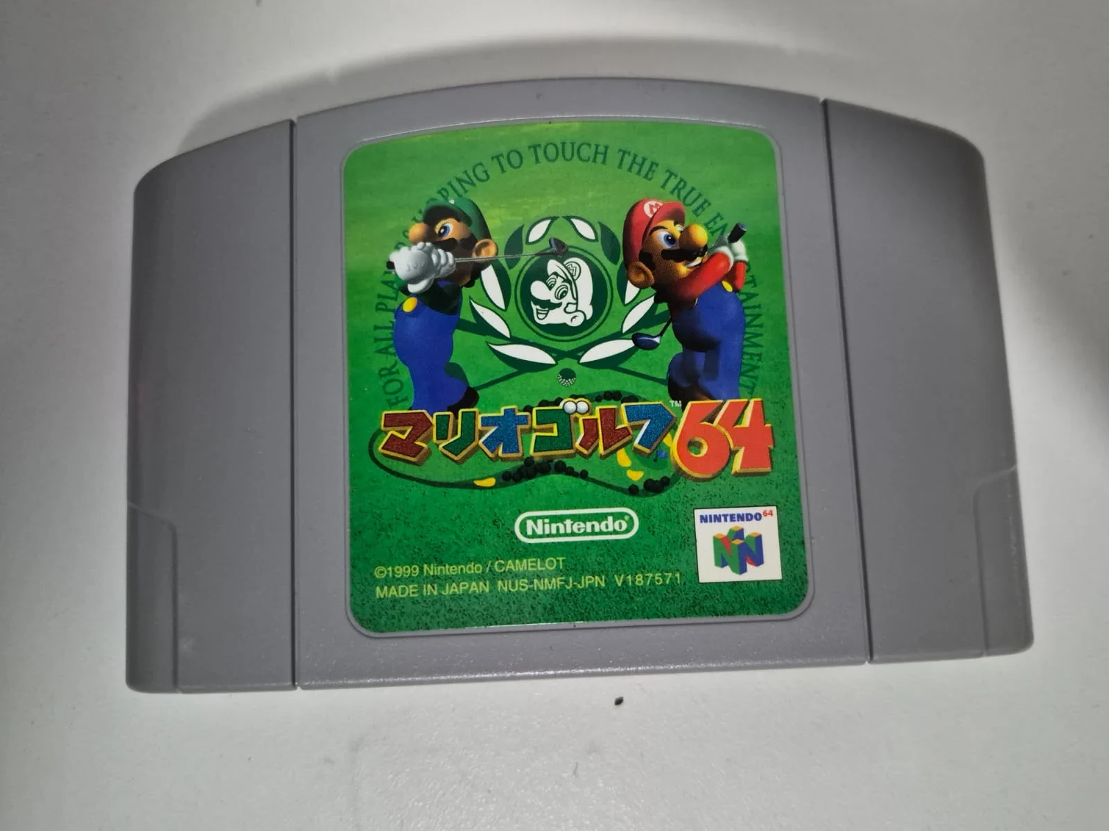 JD/ M********NO /ORIGINAL MARIO GOLF 64 47,00 SEGUIDOS DE 6,00