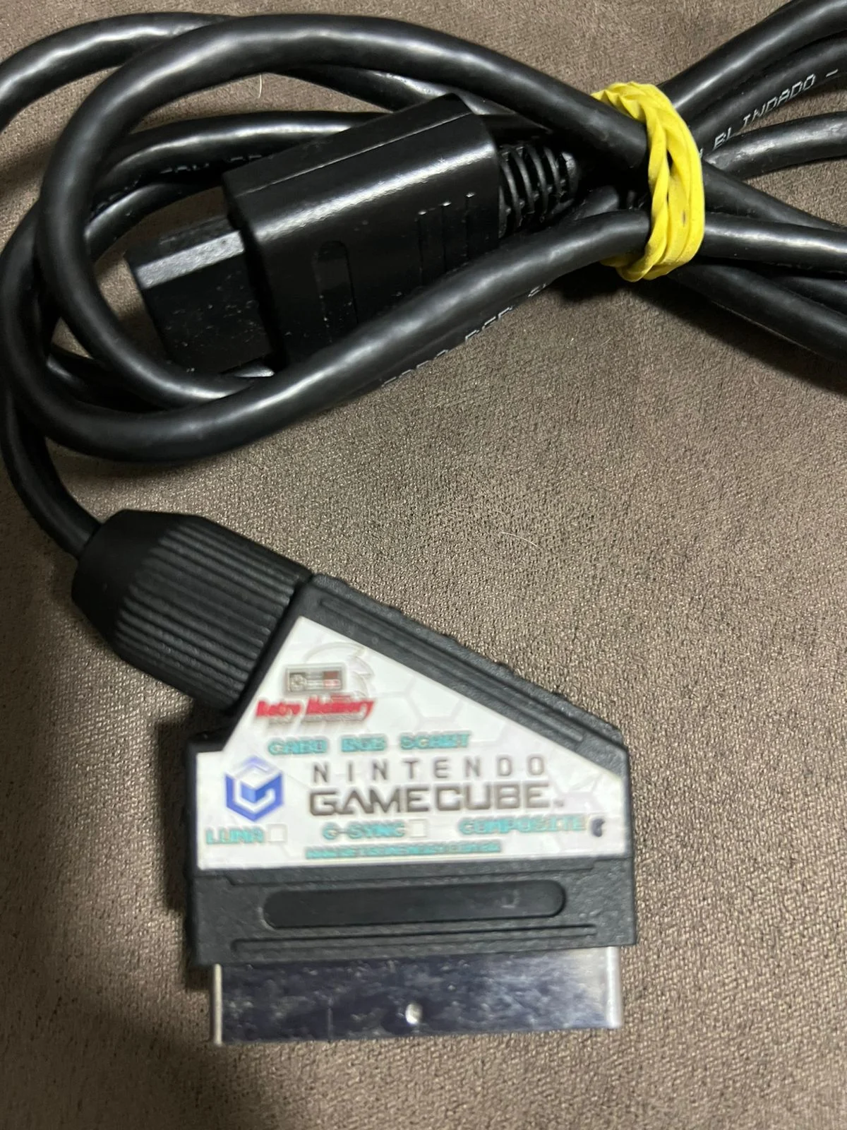 CB/ B**********ay /CABO SCART GAME CUBE,  89 SEGUIDOS DE 7,00