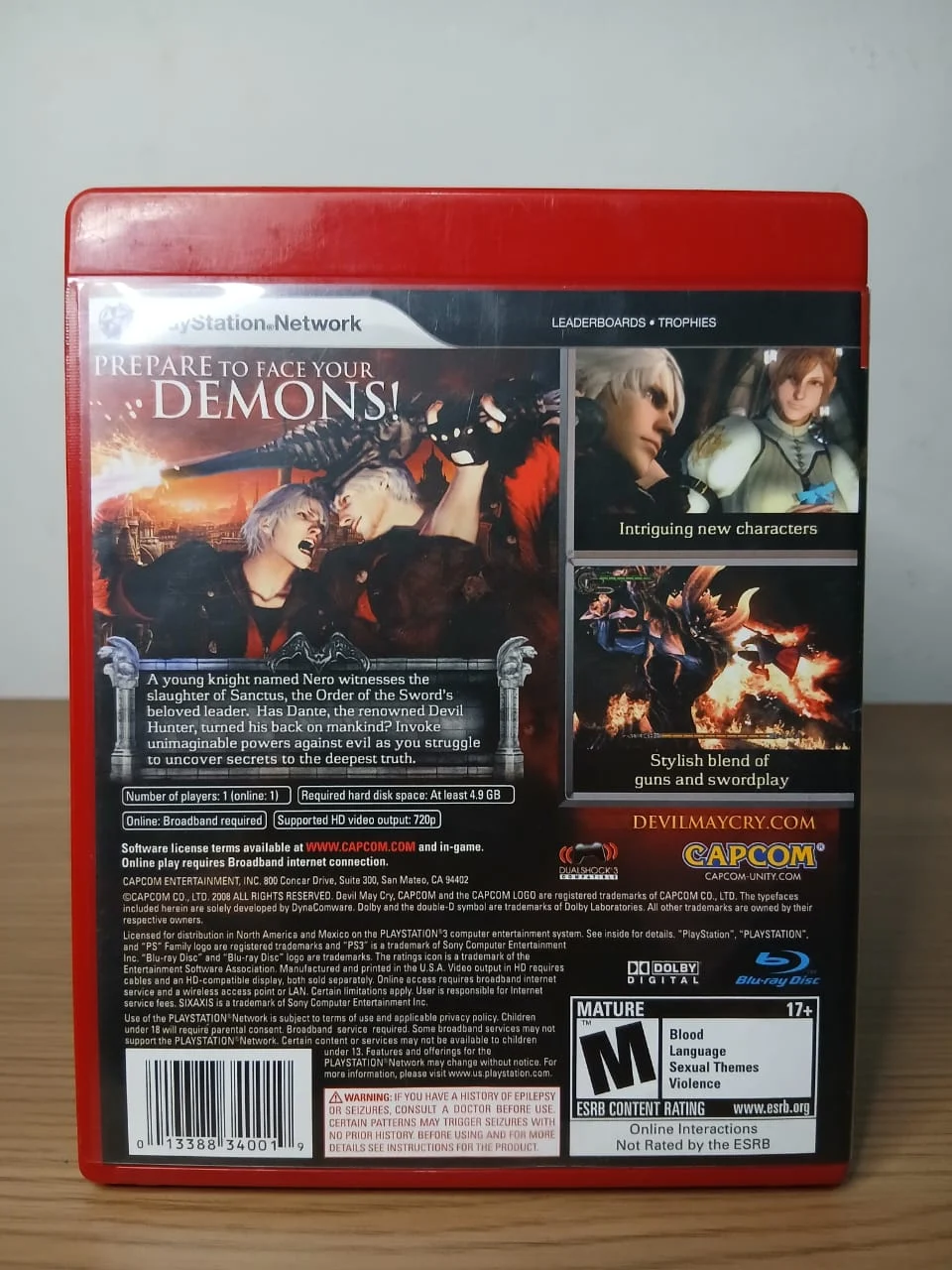 FH/ k******es /Original Devil May Cry 27,00 SEGUIDOS DE 5,00