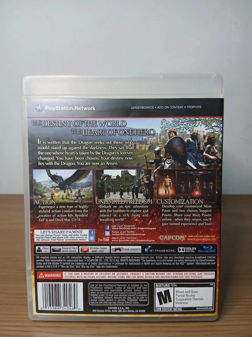 FH/ Original Dragons Dogma 36,00 SEGUIDOS DE 5,00