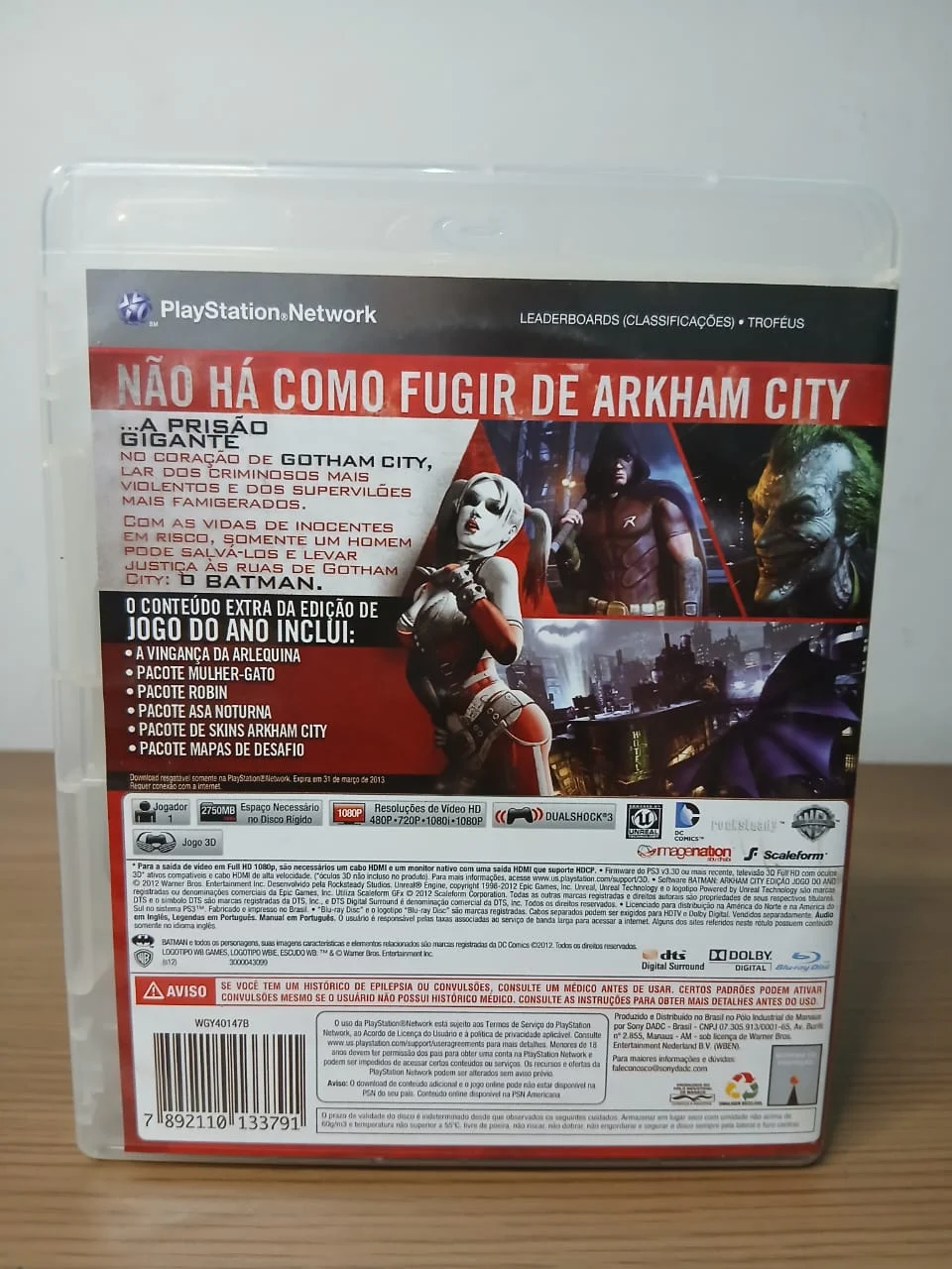 FH/ Original Batman Arham City 35,00 SEGUIDOS DE 5,00