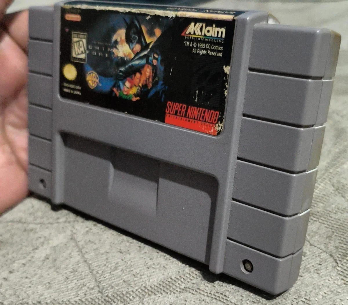 CX/ ORIGINAL BATMAN FOREVER! 73,00 SEGUIDOS DE 11,00