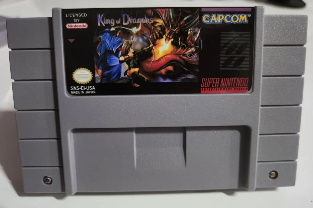 CL/ V*********ny /CX/ PLACA ORIGINAL! KING OF DRAGONS! 55,00 SEGUIDOS DE 9,00