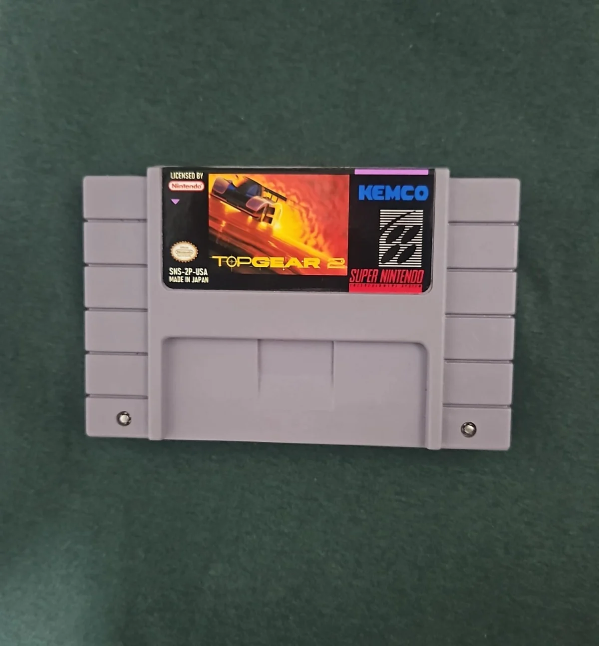 CX/ ORIGINAL TOP GEAR 2! SNES! TOP!  63,00 SEGUIDOS DE 9,00