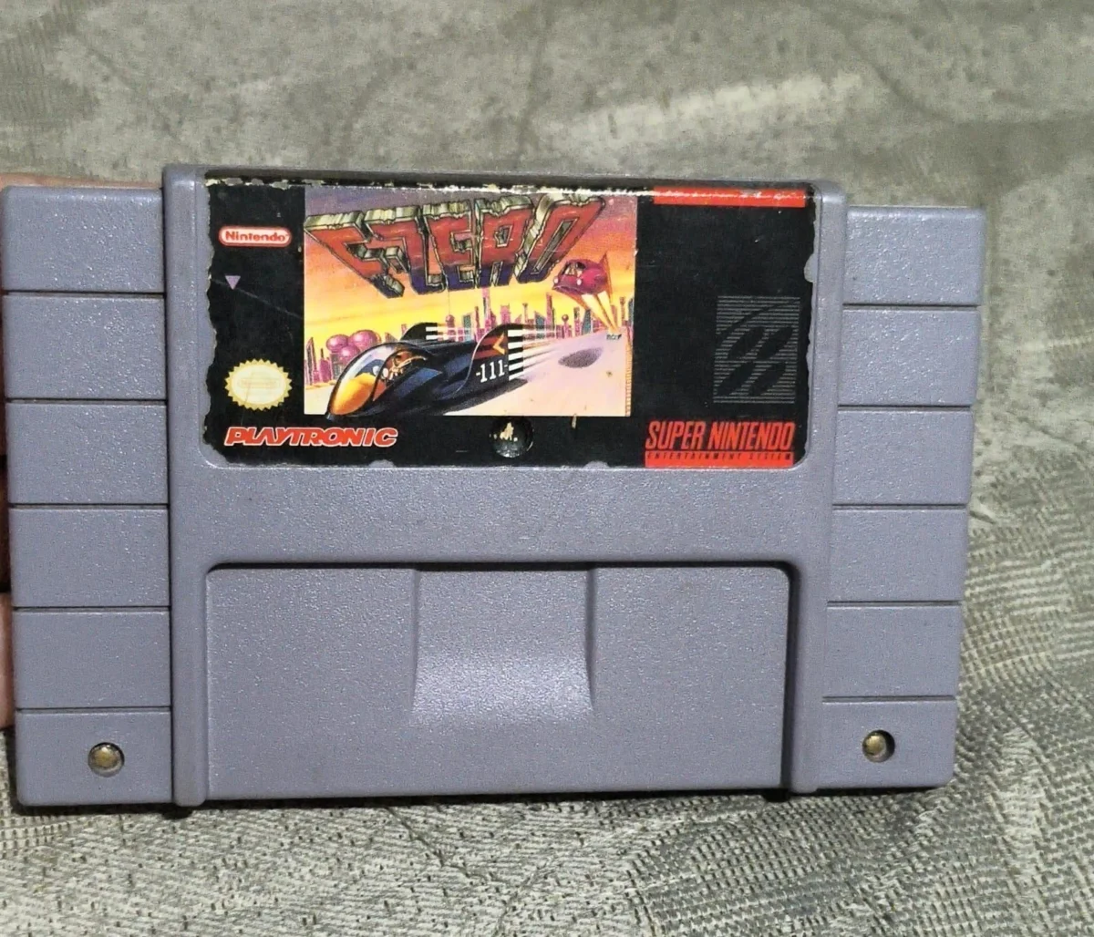 CX/ ORIGINAL! F-ZERO TOP SNES!  73,00 SEGUIDOS DE 9,00
