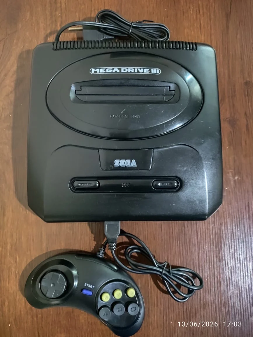 CX/ G*****on /MEGA DRIVE 3 + 30 JOGOS! 109,00 SEGUIDOS DE 22,00