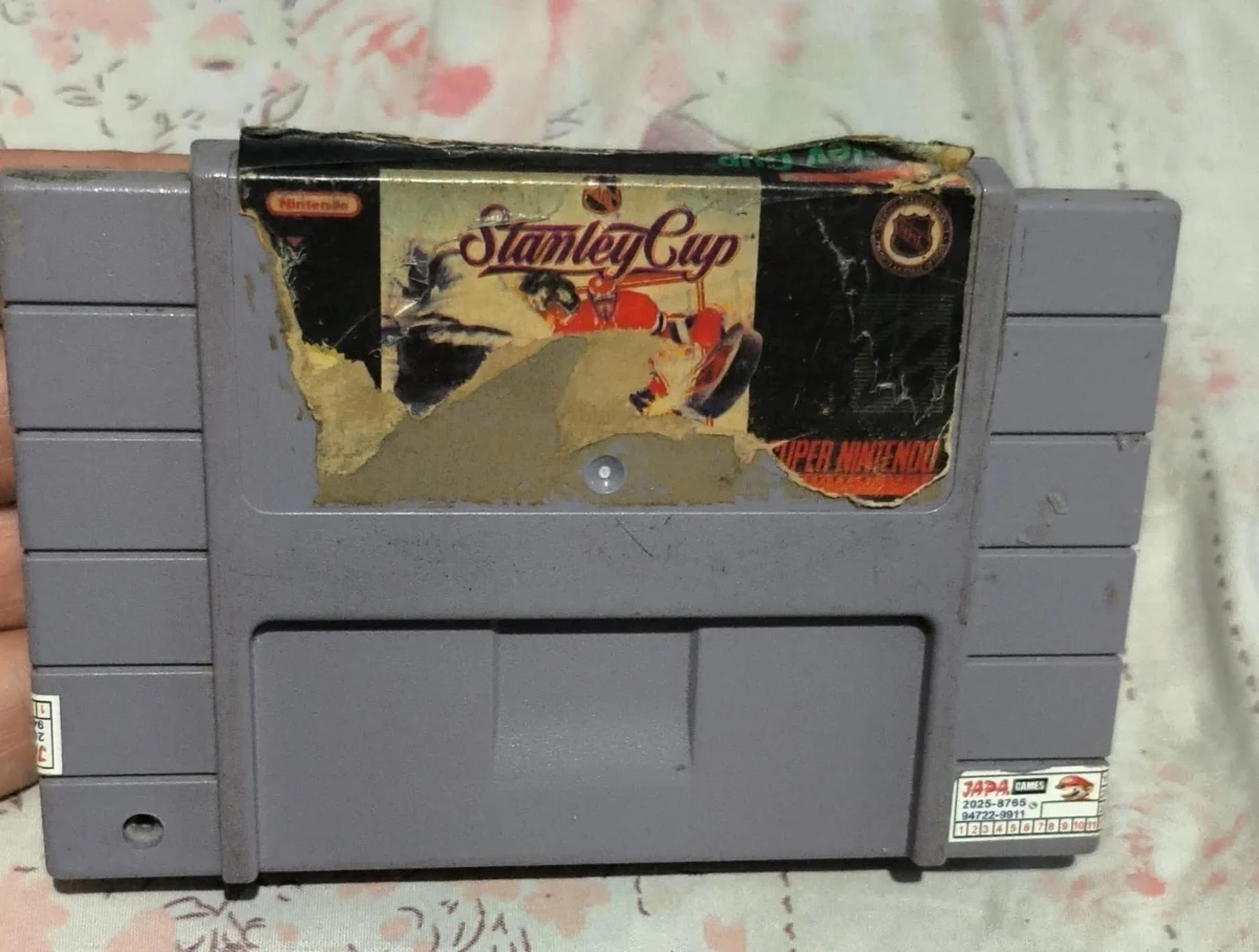 CX/ ORIGINAL STANLEY CUP! SNES! 48,00 SEGUIDOS 7,00