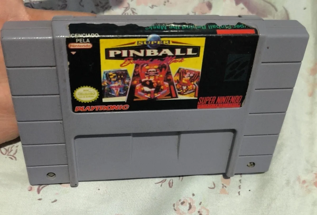 CX/ 1*******ov /ORIGINAL PINBALL SNES! 47,00 SEGUIDOS DE 7,00