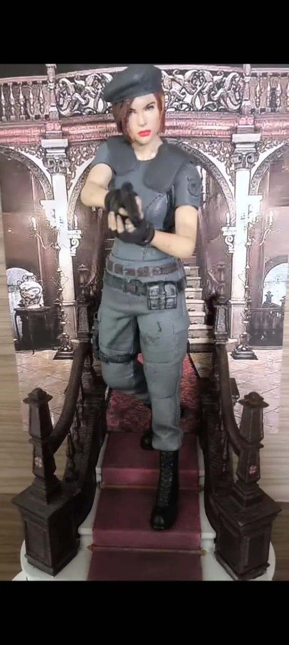 CX/ JILL VALENTINE! TOP GRANDE! RESIDENT! 497,00 SEGUIDDOS DE 21,00