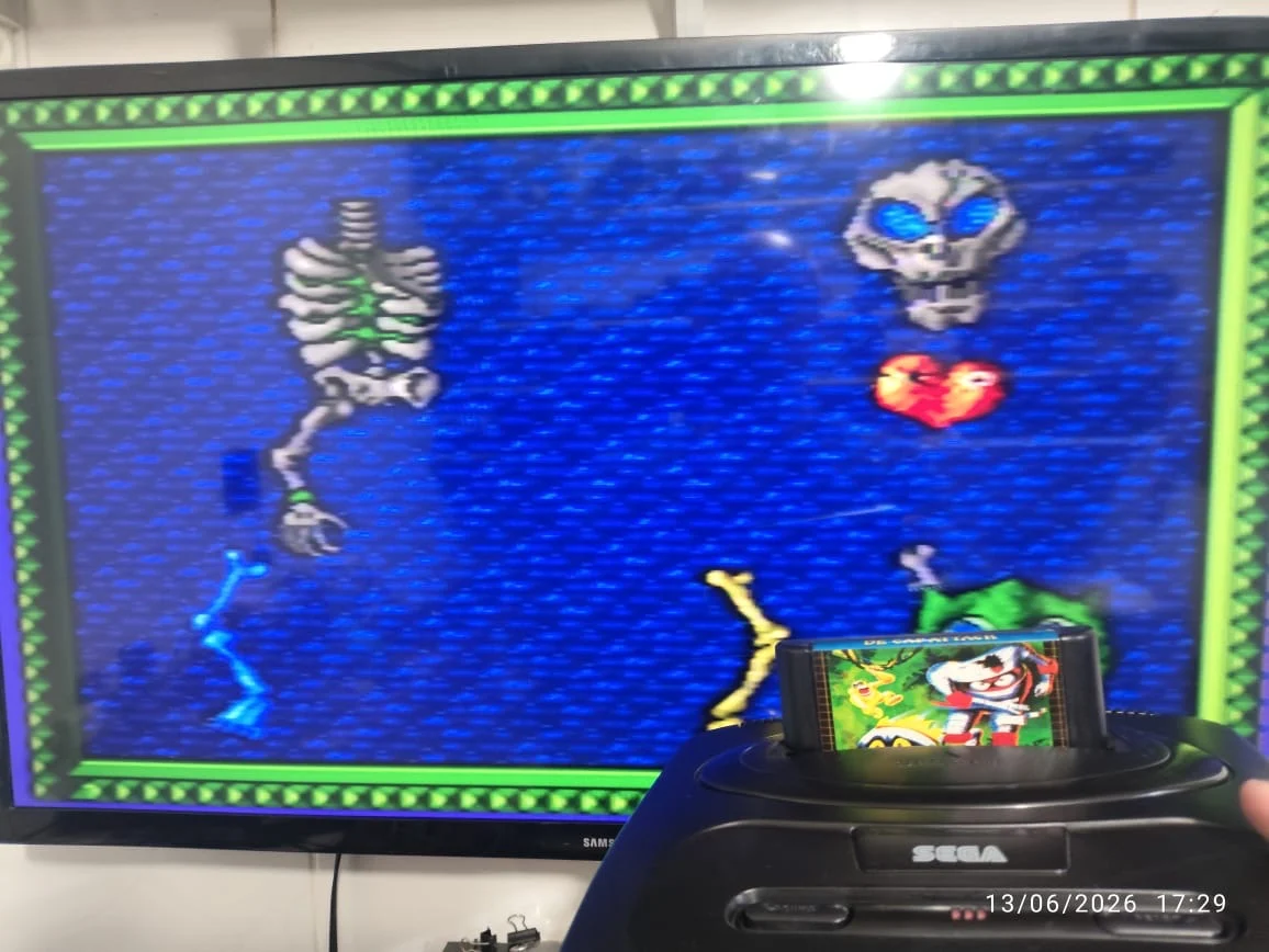 CX/ G*****on /MEGA DRIVE 3 + 30 JOGOS! 109,00 SEGUIDOS DE 22,00