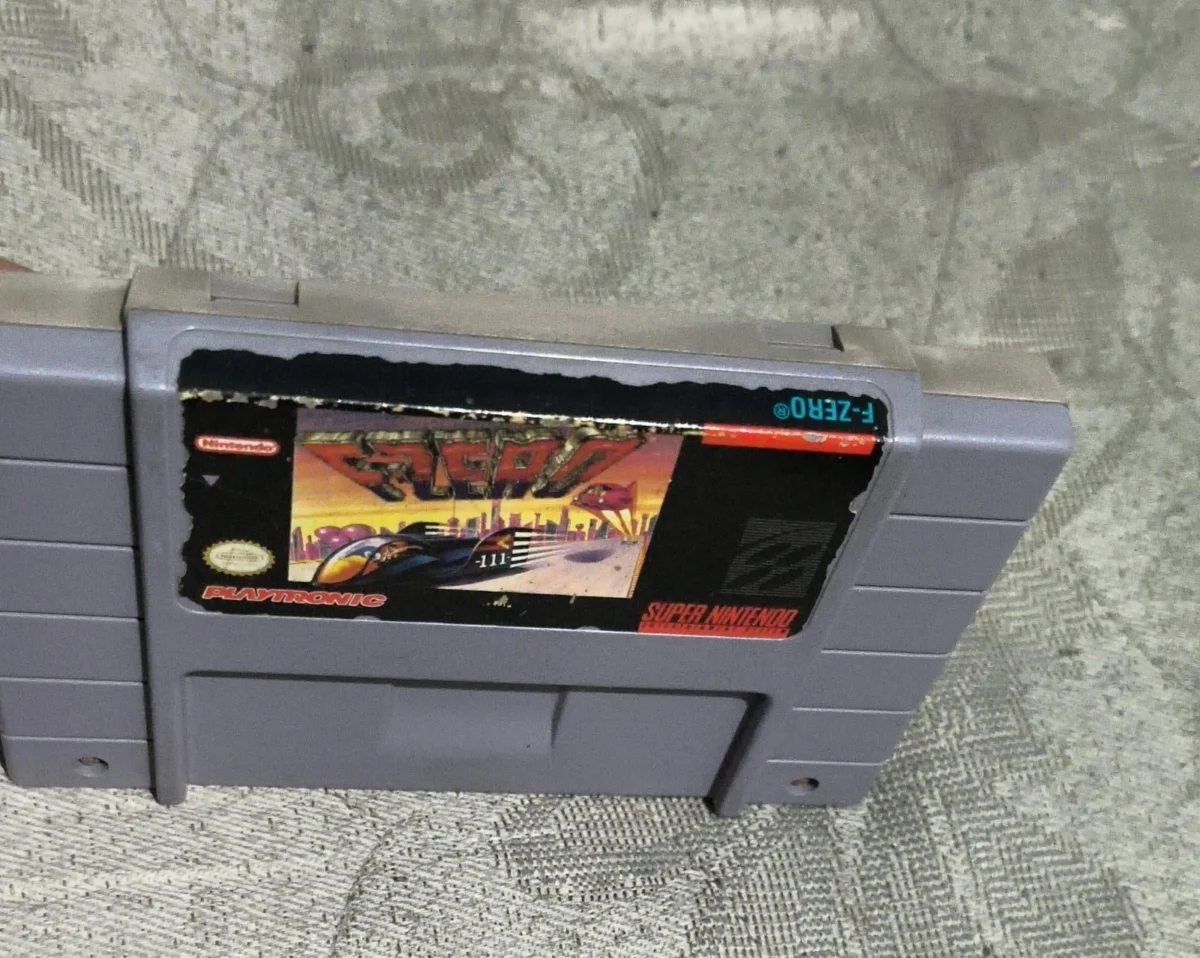 CX/ ORIGINAL! F-ZERO TOP SNES!  73,00 SEGUIDOS DE 9,00