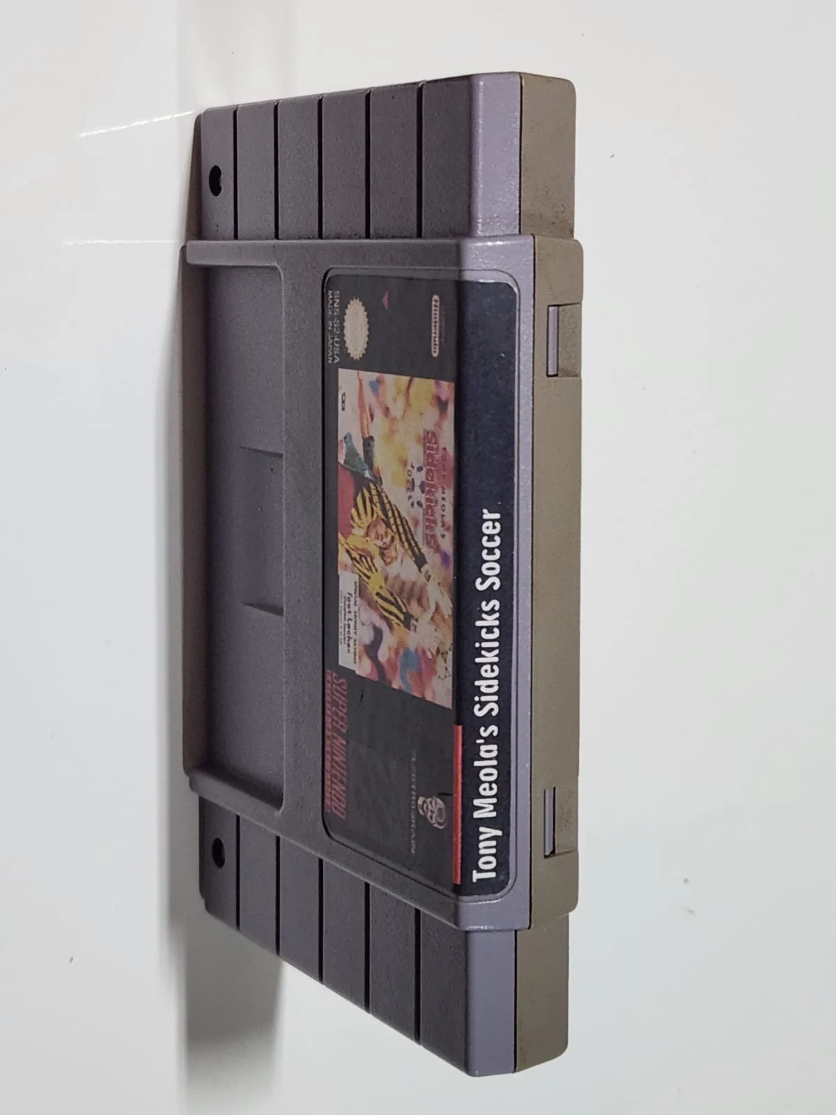 CX/ 100%ORIGINAL! SIDE KICKS! SNES! 73,00 SEGUIDOS DE 11,00