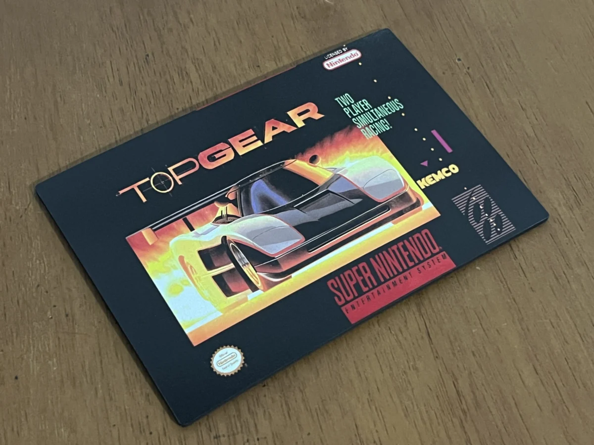 CX/ MDF TOP GEAR! TOP! 12,00 SEGUIDOS DE 3,00