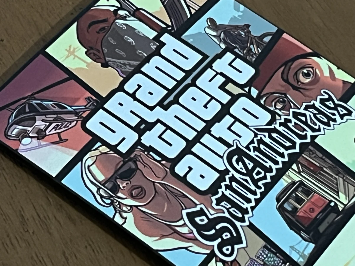 CX/ QUADRO MDF SAN ANDREAS! TOP! 12,00 SEGUIDOS DE 3,00