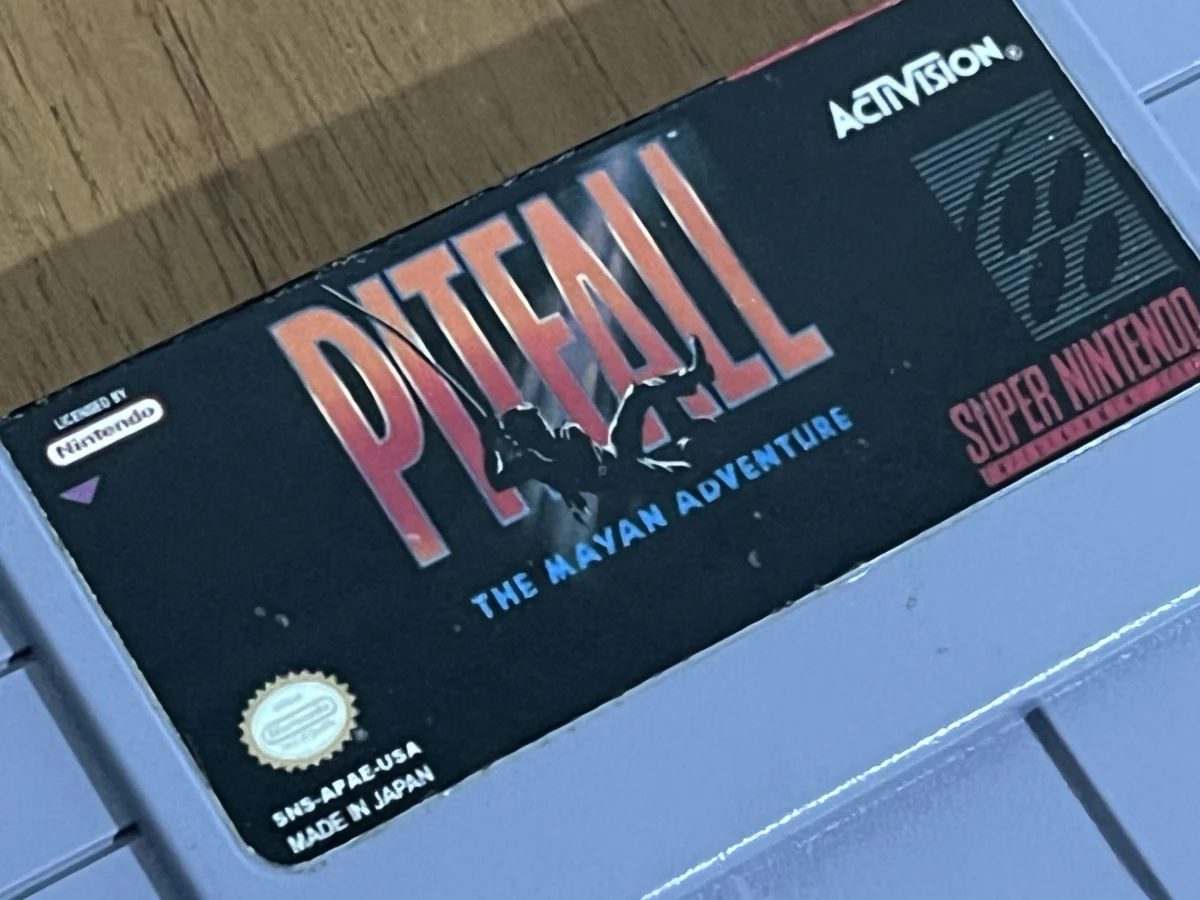 CX/ G*****on /PITFALL ADVENTURE! SNES! TOP! 43,00 SEGUIDOS DE 6,00