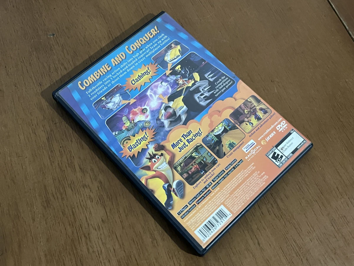 CX/ ORIGINAL! CRASH! RACING! USA! 77,00 SEGUIDOS DE 12,00