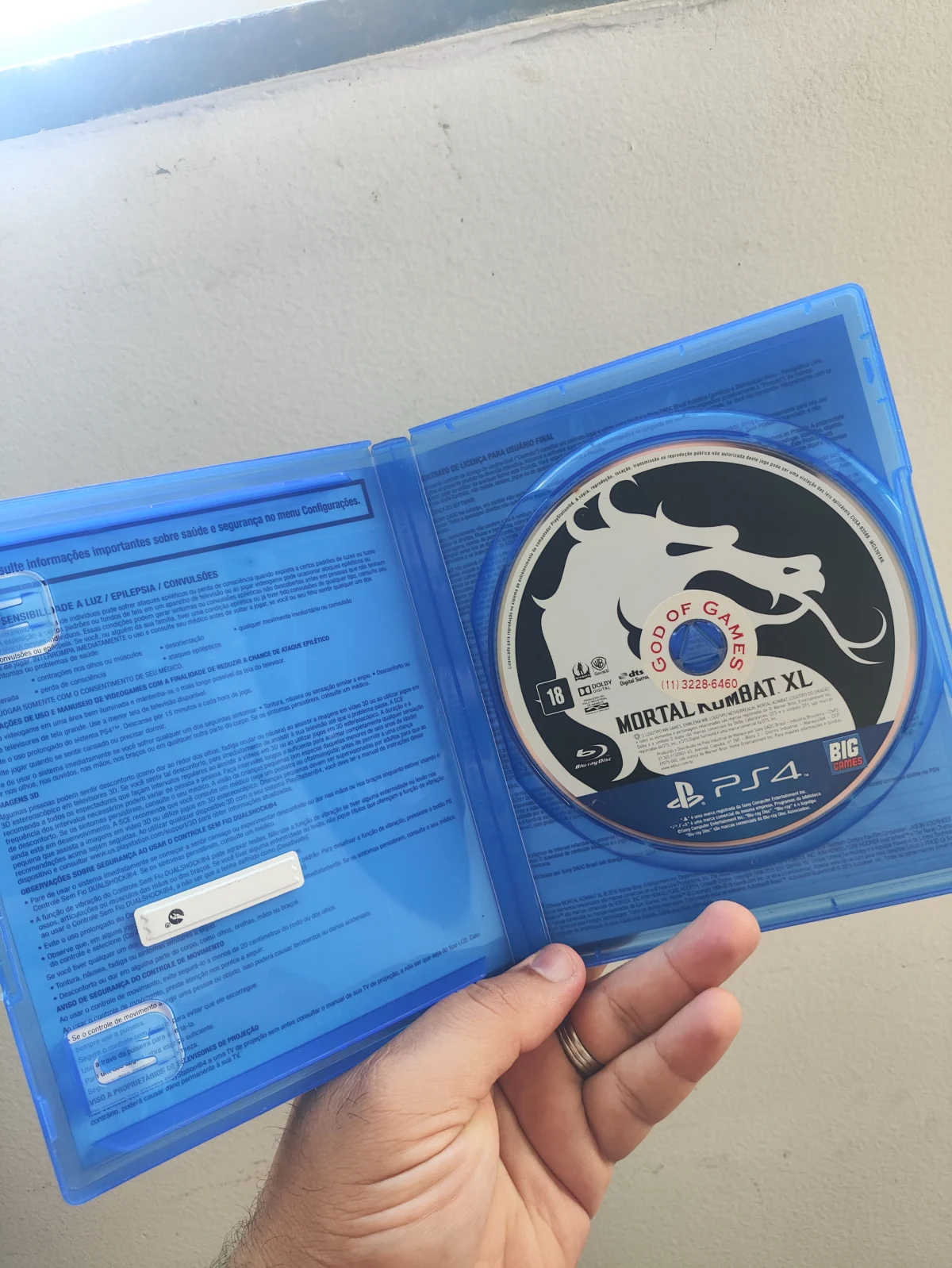 KF/ 1*******ov /MK XL PS4 ORIGINAL 29,00 SEGUIDOS DE 6,00