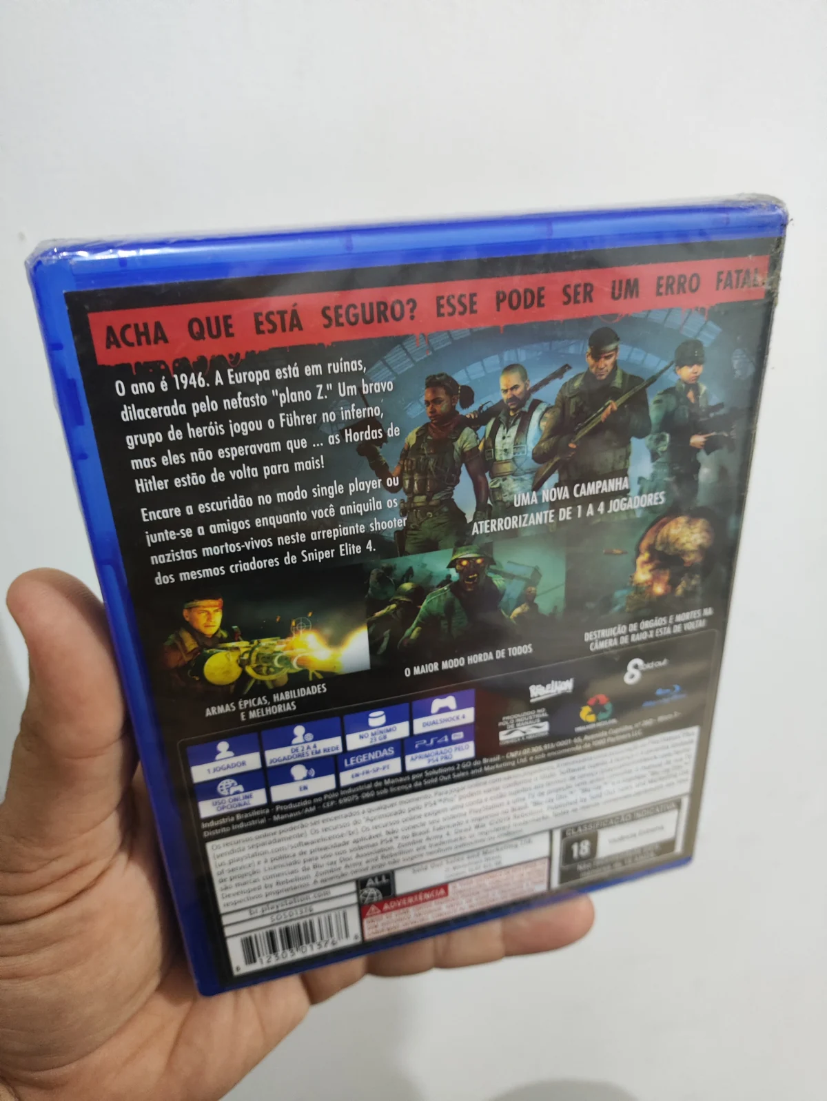 KF/ 1*******ov /ZOMBIE4 LACRADO PS4 59,00 SEGUIDOS DE 6,00