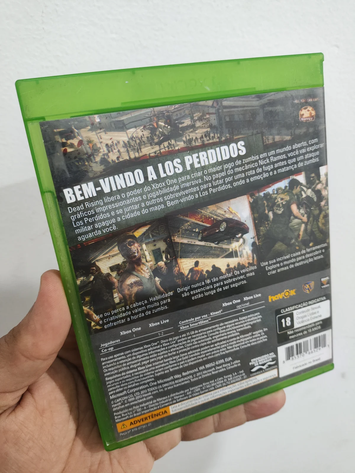 KF/ 1*******ov /DEADRISING ORIGINAL 34,00 SEGUIDOS DE 6,00