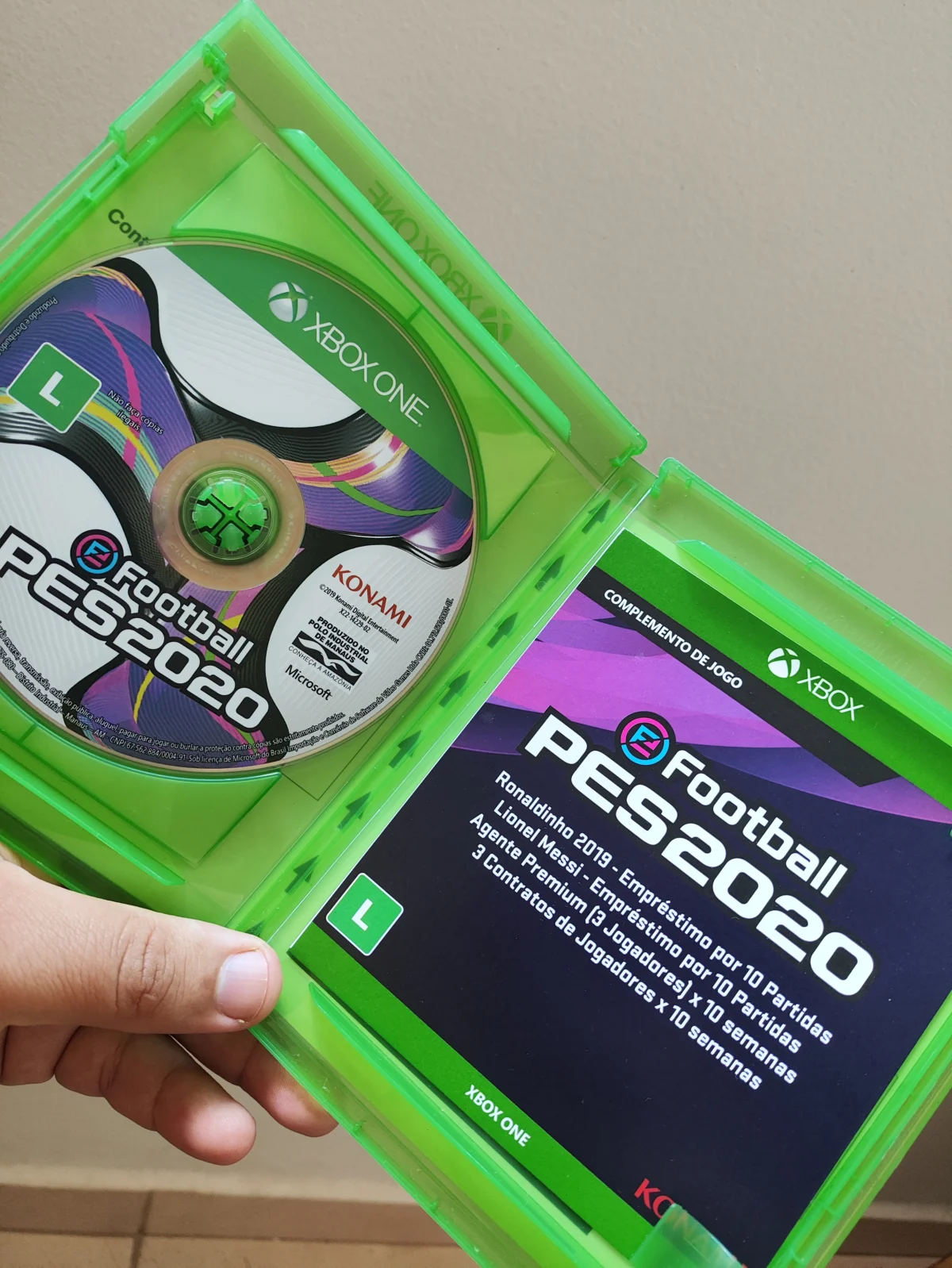 KF/ PES 2020 ORIGINAL 54,00 SEGUIDOS DE 6,00