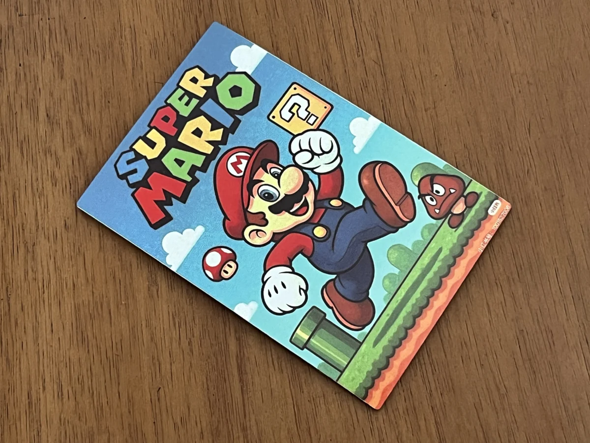 CX/ MDF SUPER MARIO! 12,00 SEGUIDOS DE 5,00