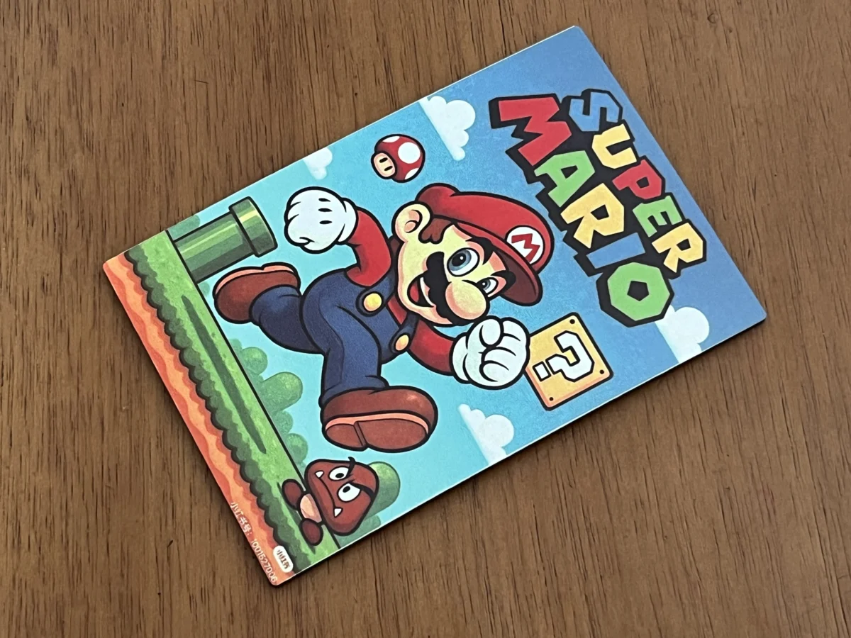 CX/ MDF SUPER MARIO! 12,00 SEGUIDOS DE 5,00