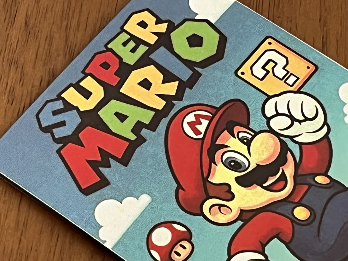 CX/ MDF SUPER MARIO! 12,00 SEGUIDOS DE 5,00