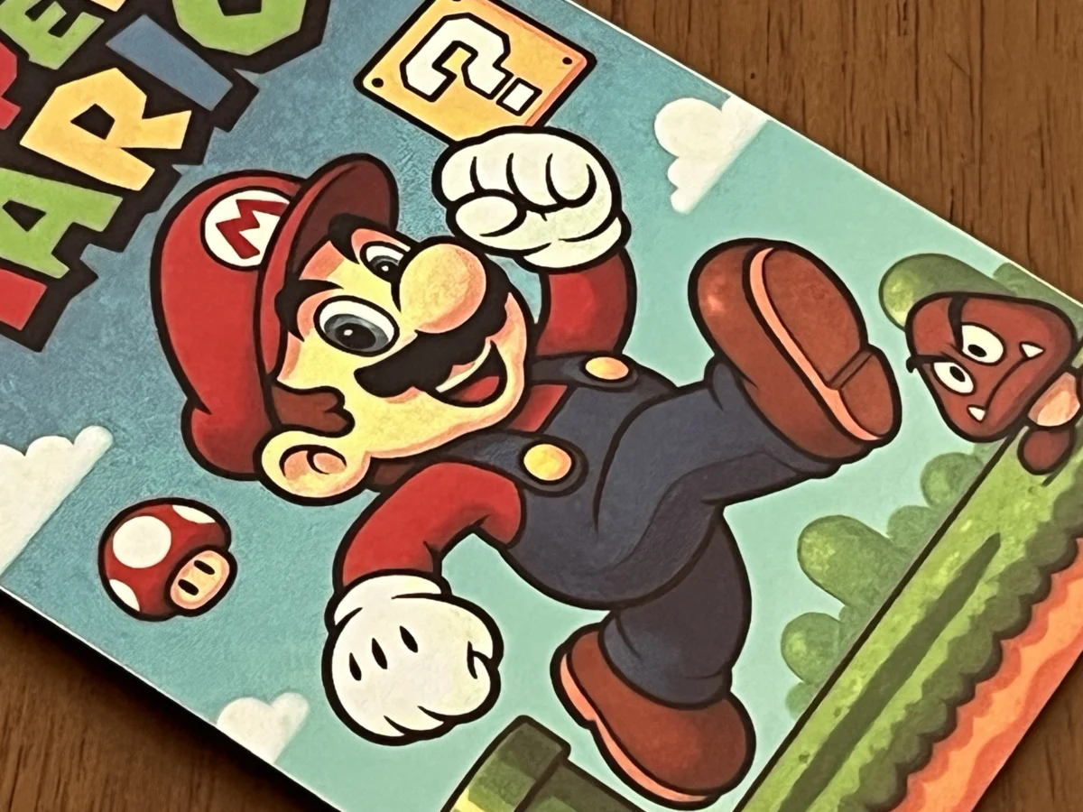 CX/ MDF SUPER MARIO! 12,00 SEGUIDOS DE 5,00
