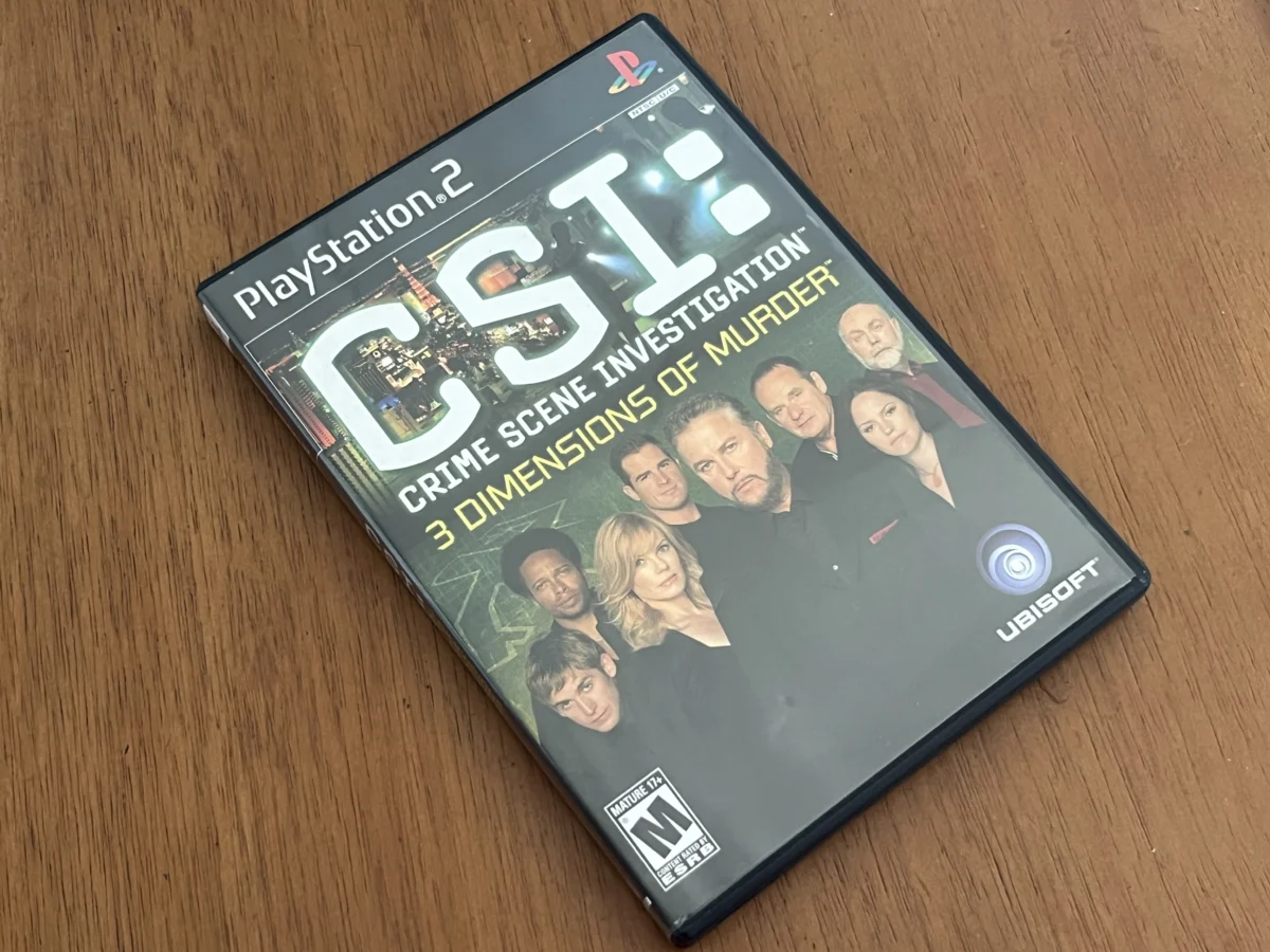 CX/ ORIGINAL CSI TOP!  PS2! 39,00 SEGUIDOS DE 8,00