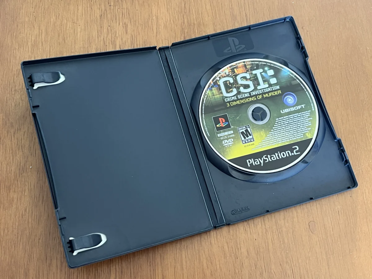 CX/ ORIGINAL CSI TOP!  PS2! 39,00 SEGUIDOS DE 8,00