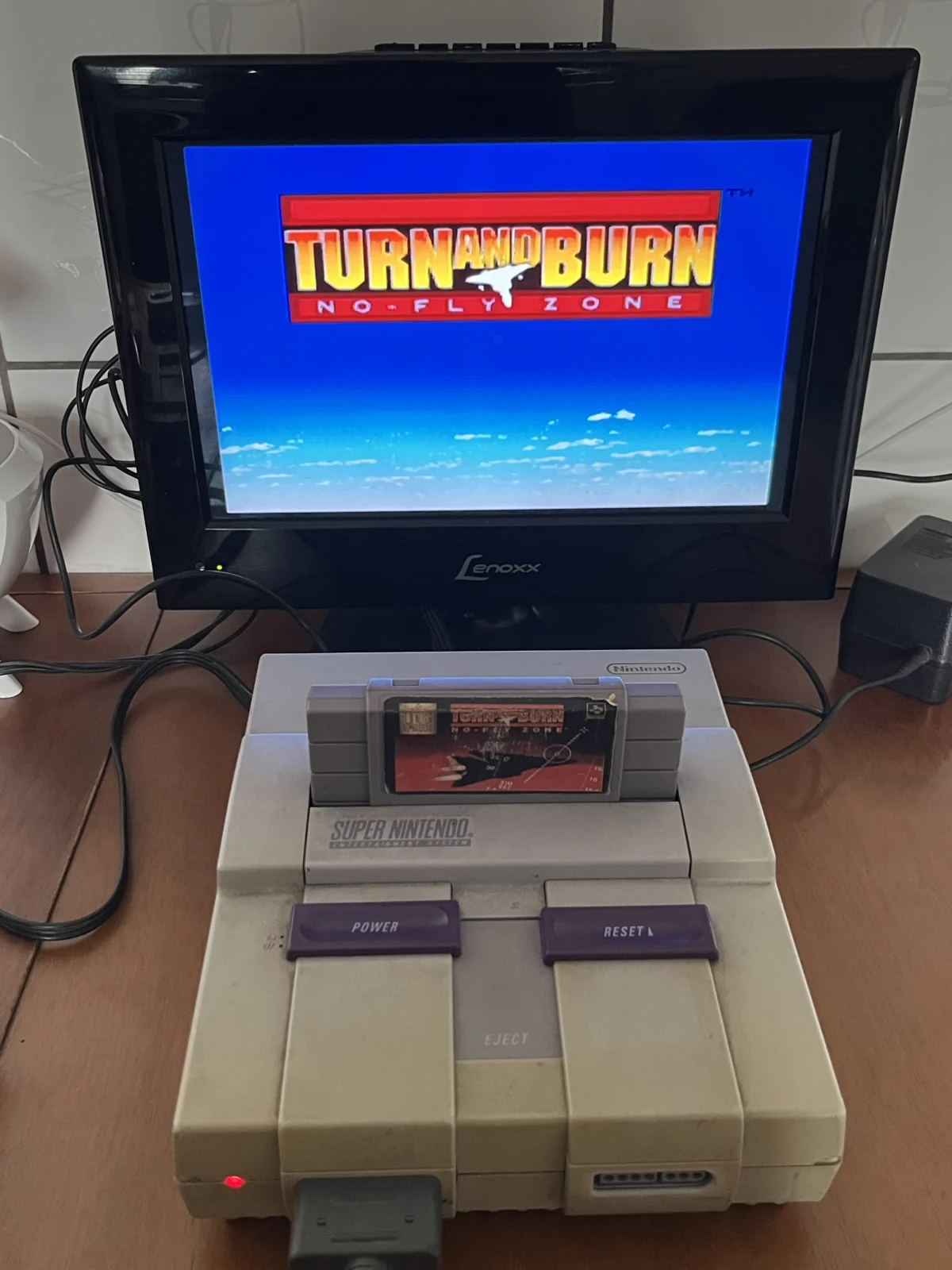 CX/ TURN AND BURN! SNES! 29,00 SEGUIDOS DE 5,00