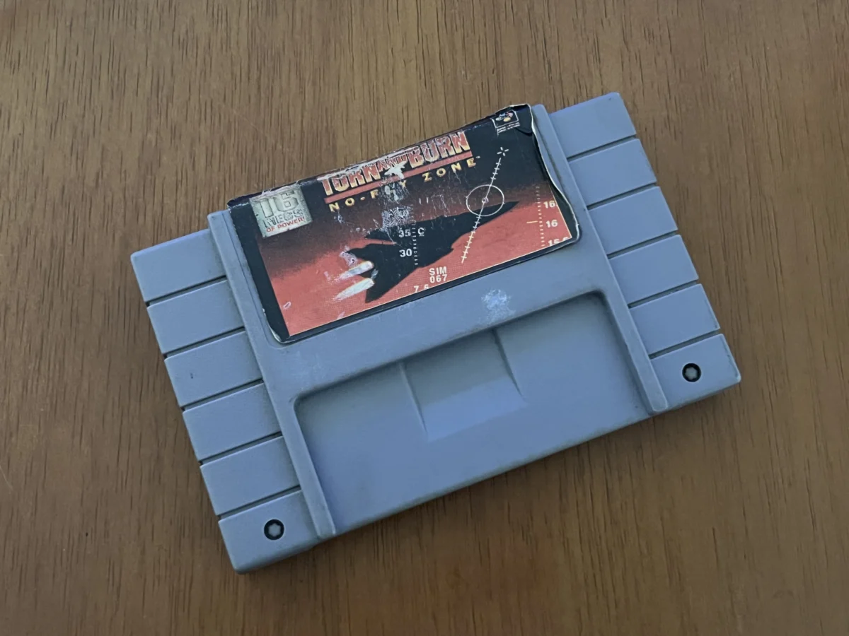 CX/ TURN AND BURN! SNES! 29,00 SEGUIDOS DE 5,00