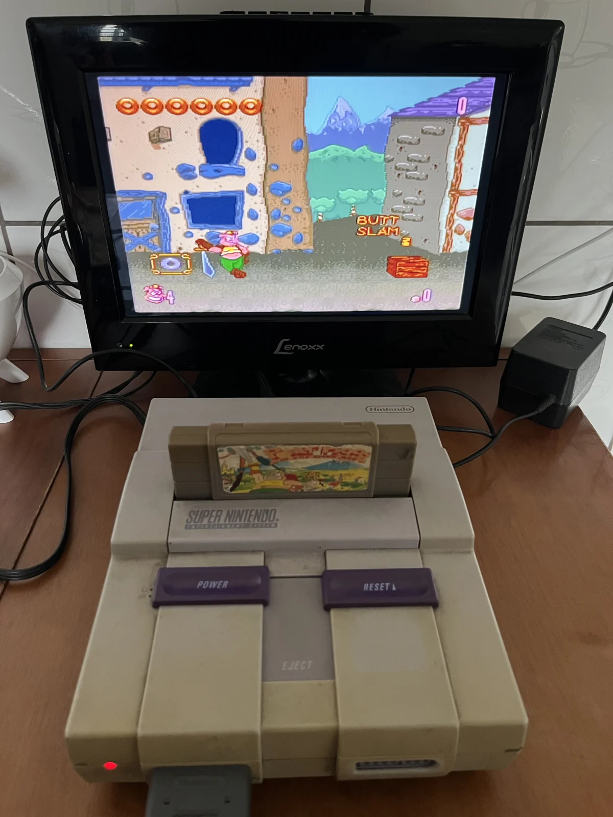 CX/ POWER PIGGS. SNES. TOP! 31,00 SEGUIDOS DE 5,00