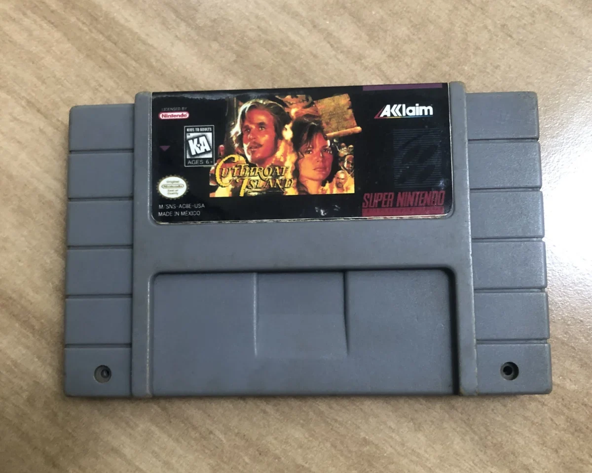 B9/ P*****io F*****ra d* R**ha /CUTTHROAT ISLAND SNES 36,00 SEGUIDOS DE 5,00