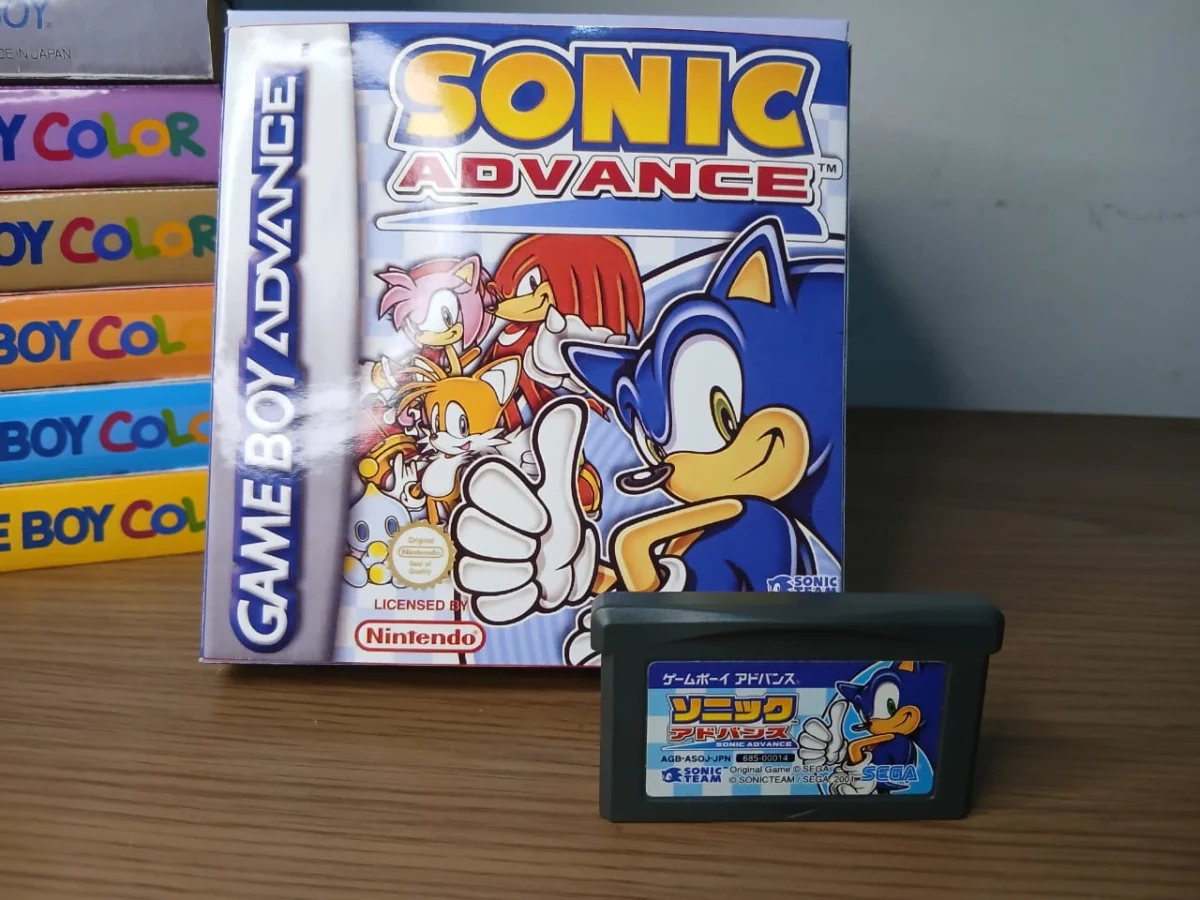 FH/Original Sonic Advance GBA 68,00 SEGUIDOS DE 5,00