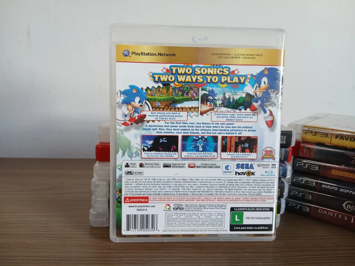 FH/ 1*******ov /Original Sonic Generations 58,00 SEGUIDOS DE 5,00