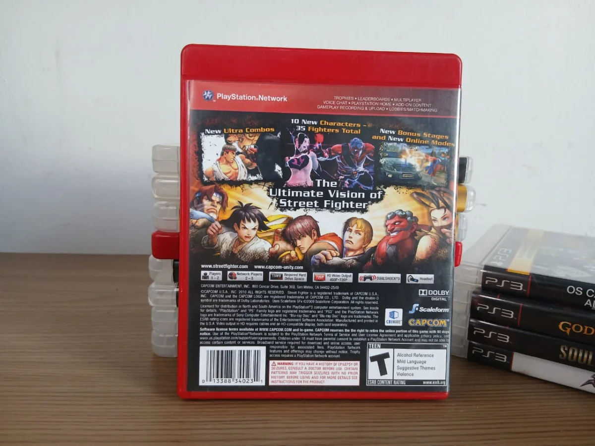 FH/ Original Super Street Fighter Iv 49,00 SEGUIDOS DE 5,00