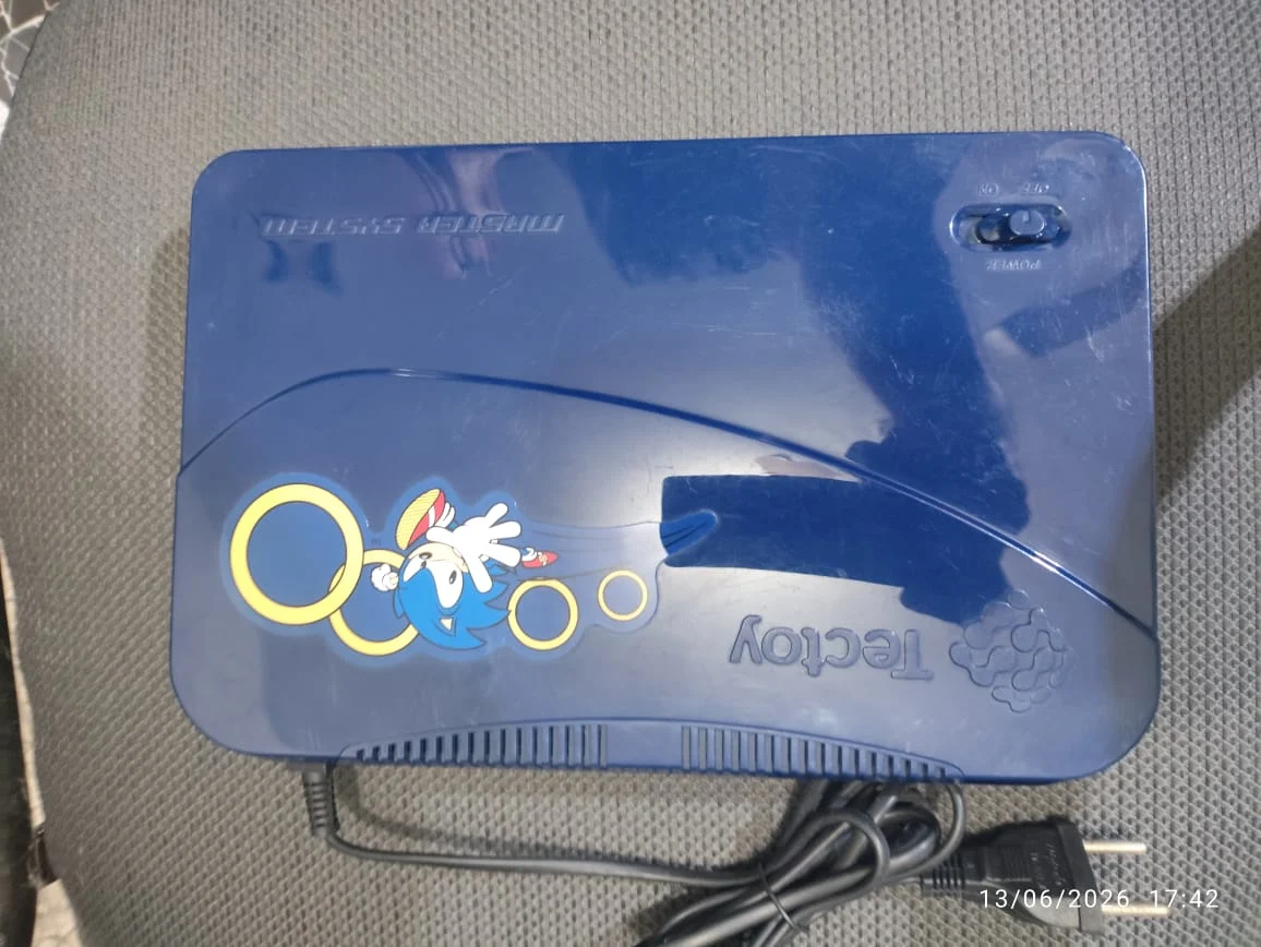 CX/ W***eo /MASTER SYSTEM! + 132 JOGOS! 78,00 SEGUIDOS DE 11,00
