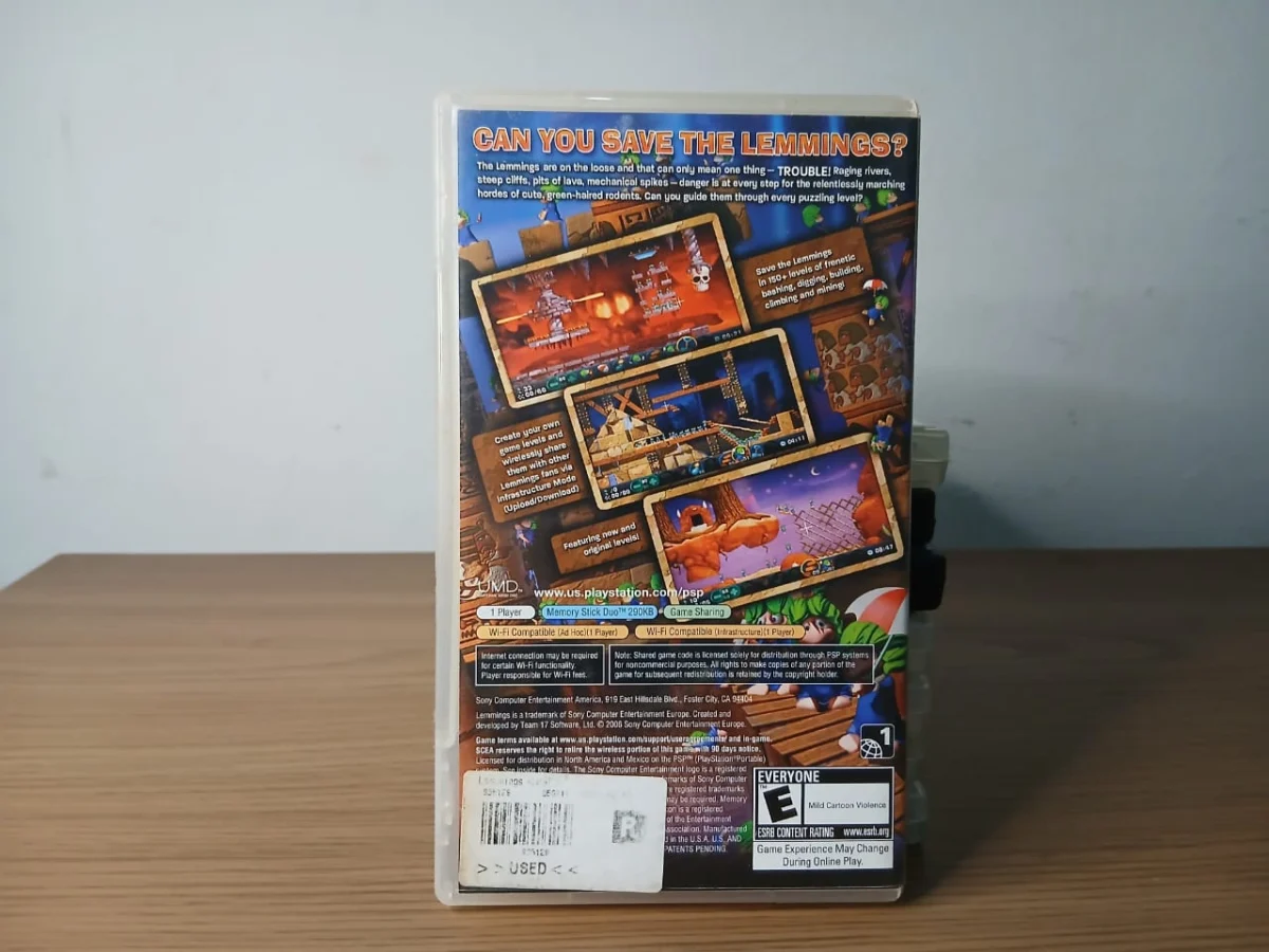 FH/ Original Lemmings PSP 117,00 SEGUIDOS DE 10,00