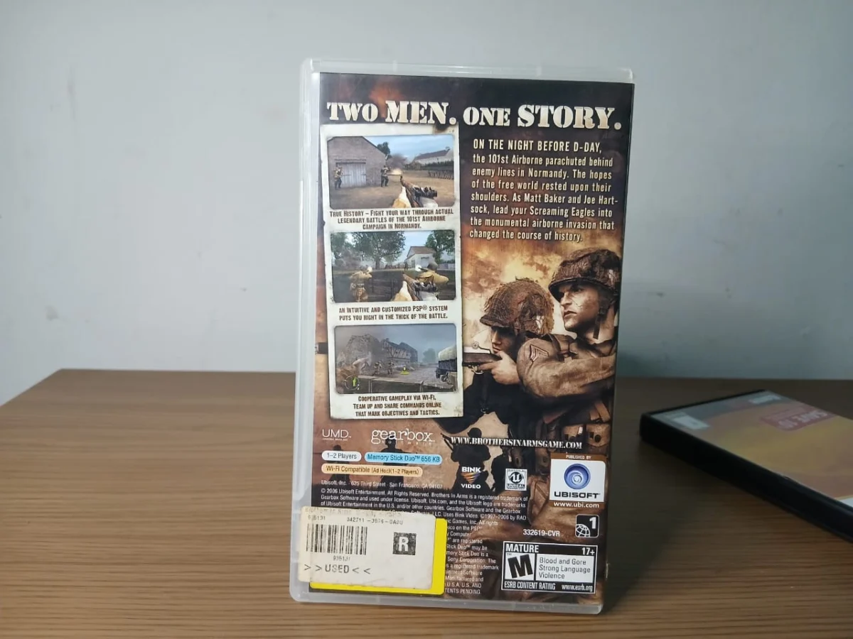 FH/ Original BROTHERS IN ARMS PSP 67,00 SEGUIDOS DE 5,00